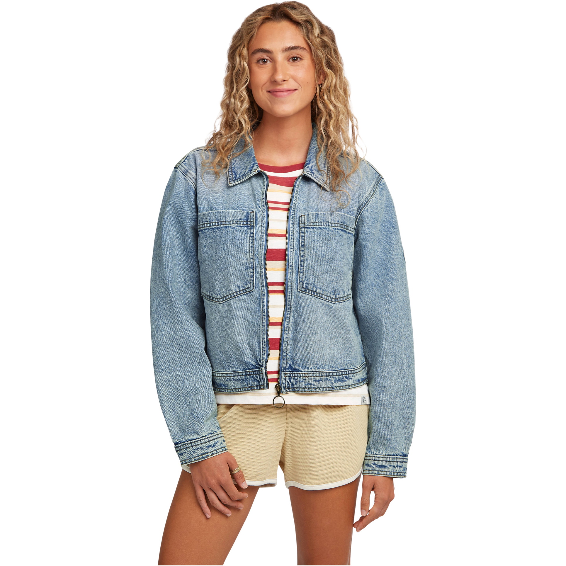 2026 O'Neill O'Riginals-jakke Til Kvinder 1500147 - Denim Blue